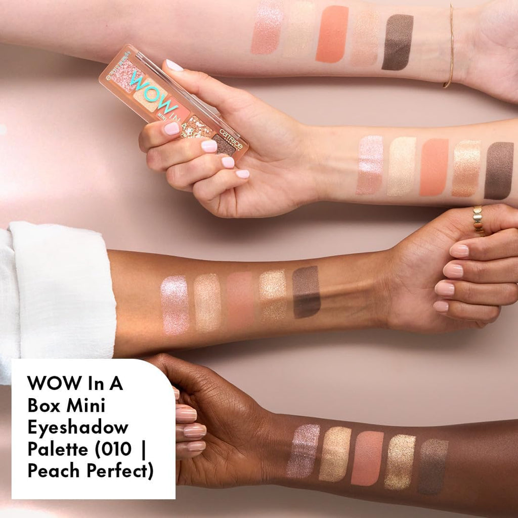 Catrice SUNGLOWER LOOK SET, coffret maquillage pour un teint ensoleillé, pour le visage, les yeux & les lèvres, avec glow tint & stick visage